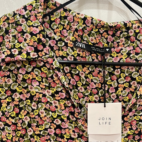 ZARA BUTTONDOWN DRESS - Picture 5 of 6